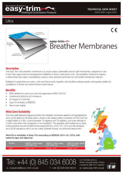 Ultra Datasheet