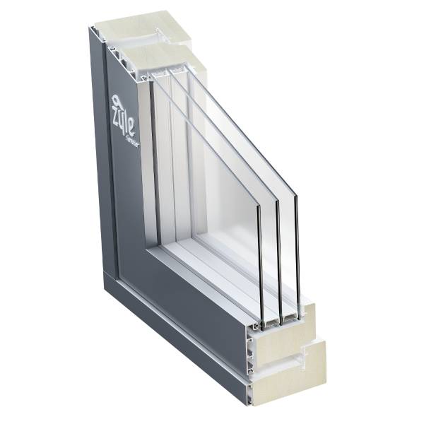 EcoTherm AluClad Casement Window (0.8 U value) Zyle Fenster NBS Source
