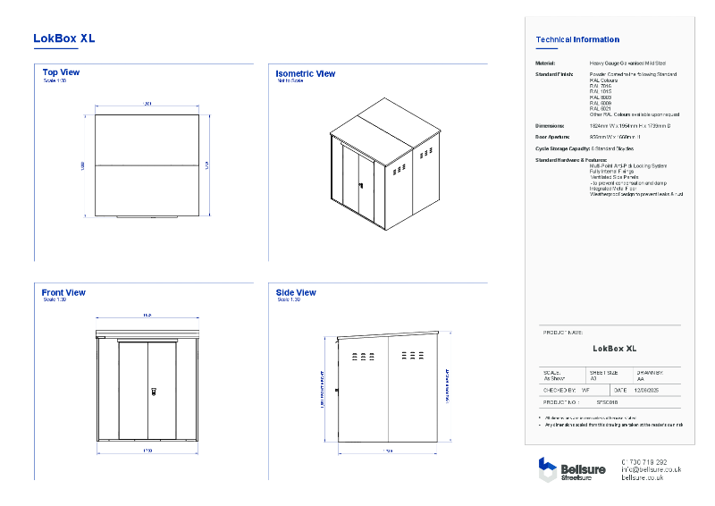 LokBox XL Datasheet