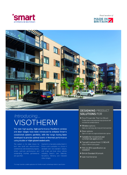 Visotherm Window and door - Data sheet