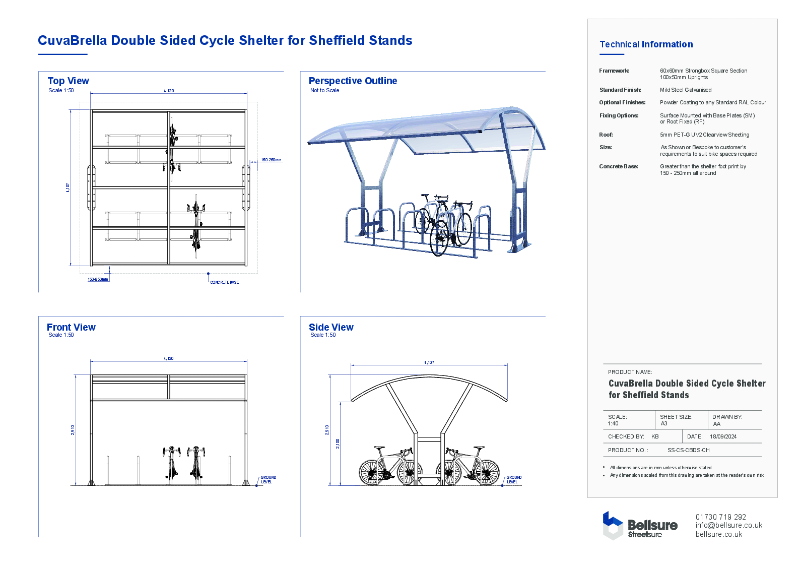 CuvaBrella Double-sided Datasheet