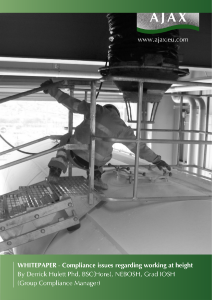 Whitepaper - compliance issues regarding working at height