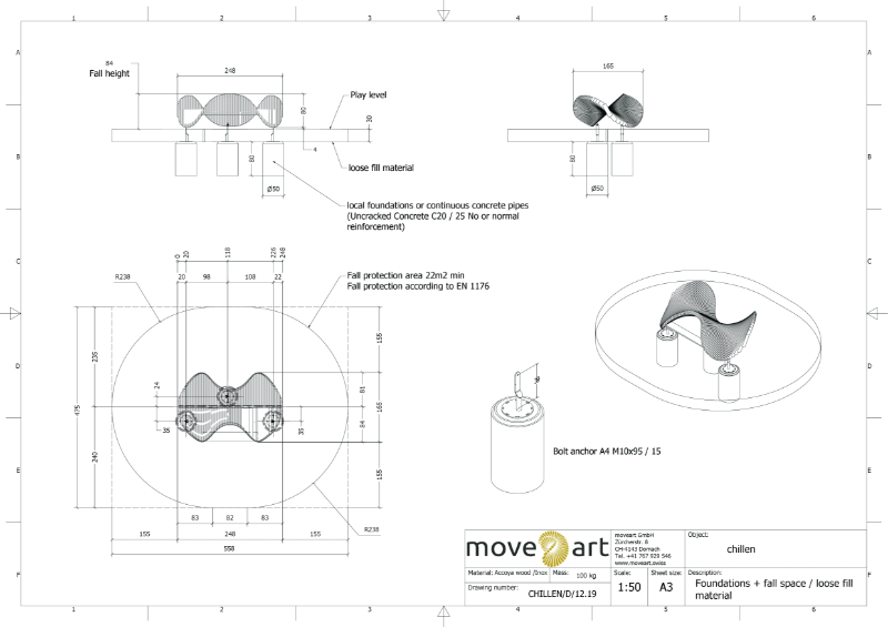 Chillen D Drawing - Foundation Plan