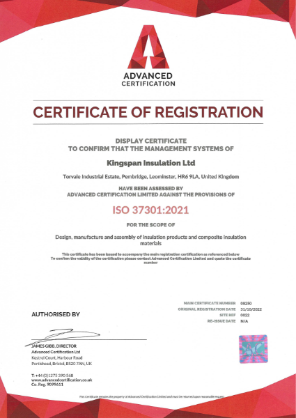 ISO 37301:2021 - Pembridge