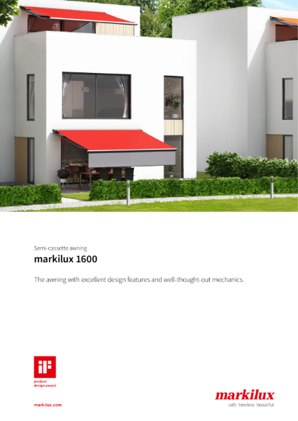 Markilux 1600 Manual