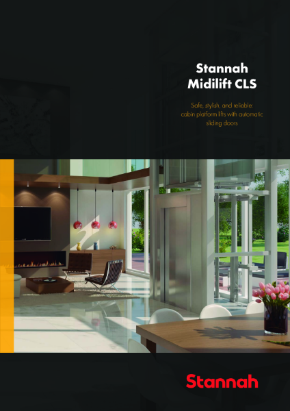 Stannah Midilift CLS hybrid platform lift brochure