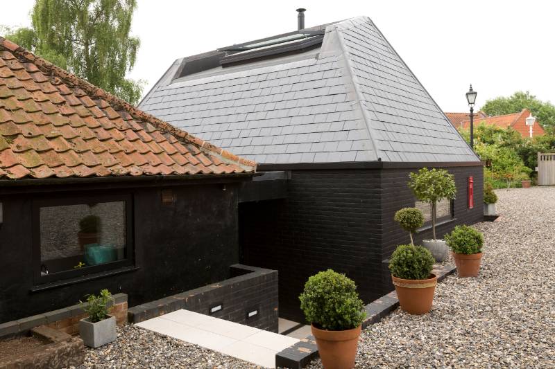 Electrically Hinged Rooflight Provides Effective Light Source To Grade 2 Listed Barn