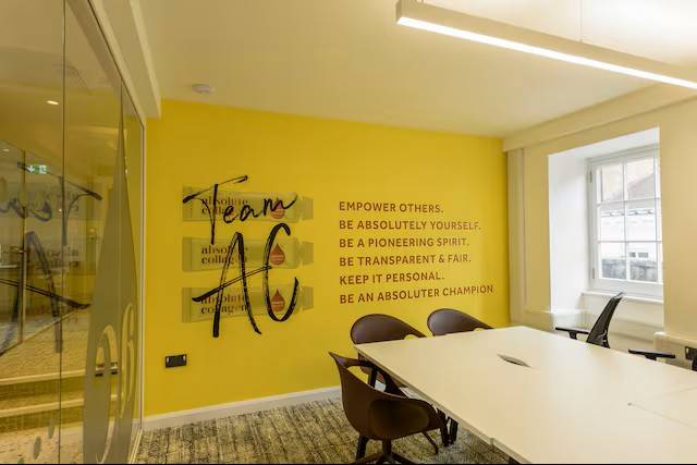 Penfield Decorating Contractors Ltd win Dulux Connect Award for re-vamp of Absolute Collagen’s Birmingham site