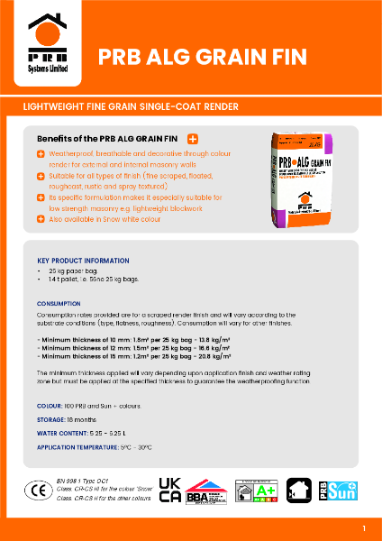 PRB ALG GRAIN FIN