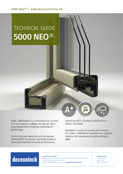 06. 5000 / 5000 Neo Composite Window Datasheet