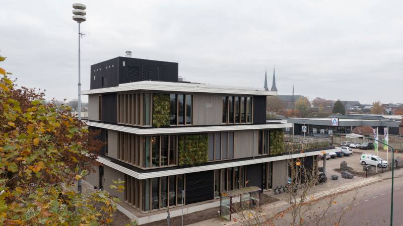 Rainwater as a sustainable source for watering living walls