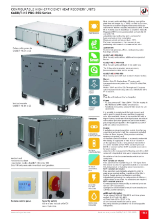 CADB/T-HE PRO-REG Catalogue