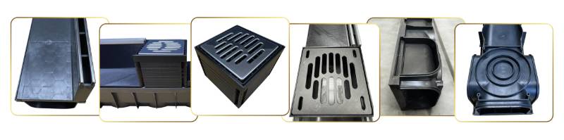 DekDrain A15 Edge - Slot Drain - 87 & 20 mm Upstands