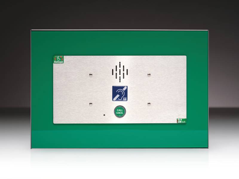 Lexicomm EVCS Type B Refuge Outstation c/w induction loop - Emergency voice communication system