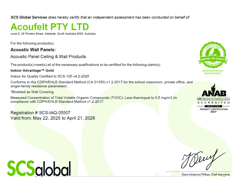 SCS Indoor Advantage™ Gold