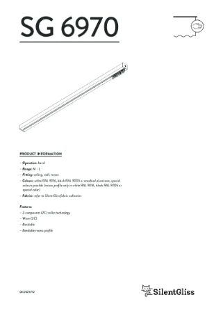 SG 6970 - Technical Catalogue
