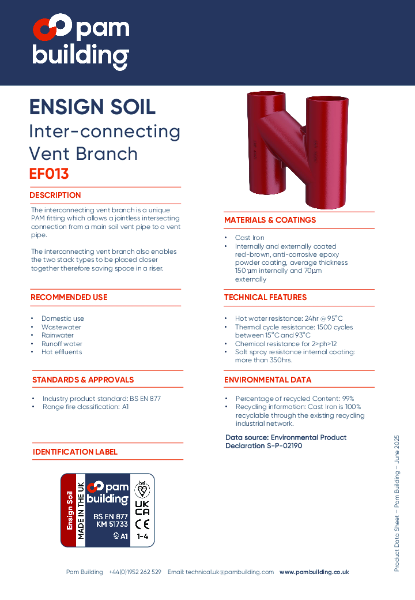 EF013 - Inter Venting Branch