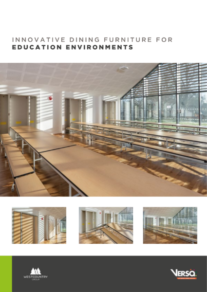 Dining Furniture for Education Environments - Versa Brochure