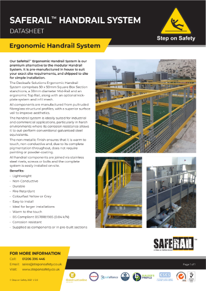 SafeRail Handrail System