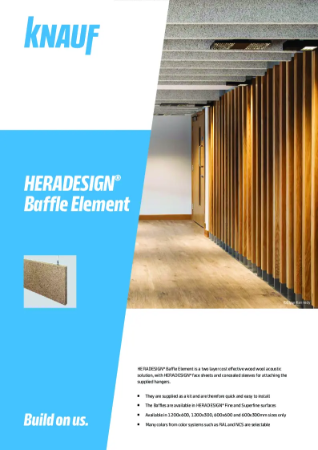 Knauf_Ceilings_HERADESIGN-Baffle-Element_Datasheet_EN