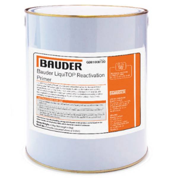 Bauder LiquiTOP Reactivation Primer - Single Pack Polyurethane Primer