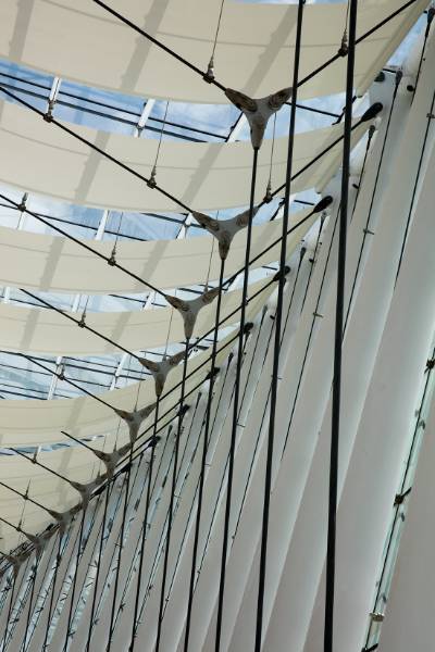 Sail Shades - Suspended Fabric Membrane