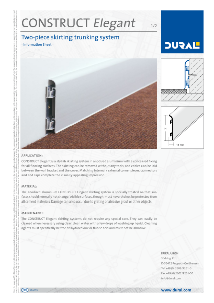 CONSTRUCT Elegant Information Sheet