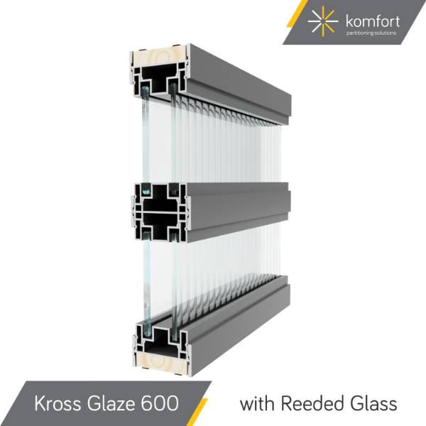Komfort | Kross Glaze 600 | Split Glazed Framed Partitioning