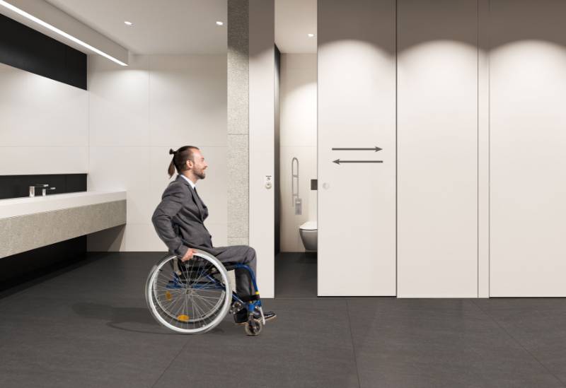 ADA Accessible Automatic Cubicles - Accessible Automatic Cubicles