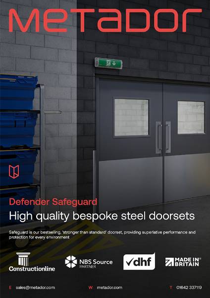 Defender Safeguard - Steel Doorset Datasheet