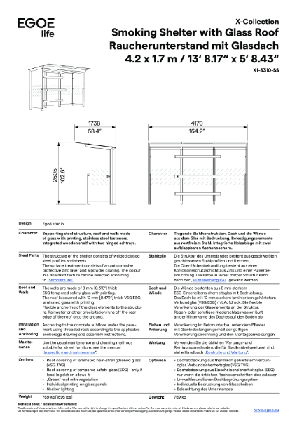 X1-S310-SS - Data Sheet