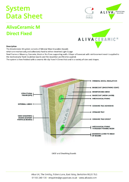 AlivaCeramic M - Direct Fixed