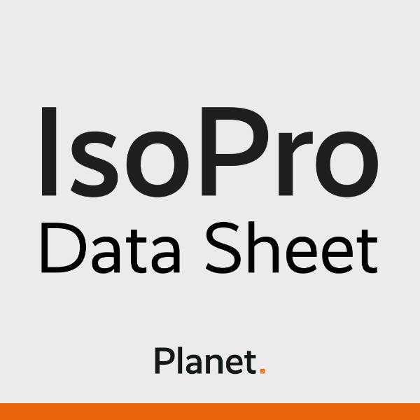 Planet IsoPro Rebated Glazed Swing Door Data Sheet