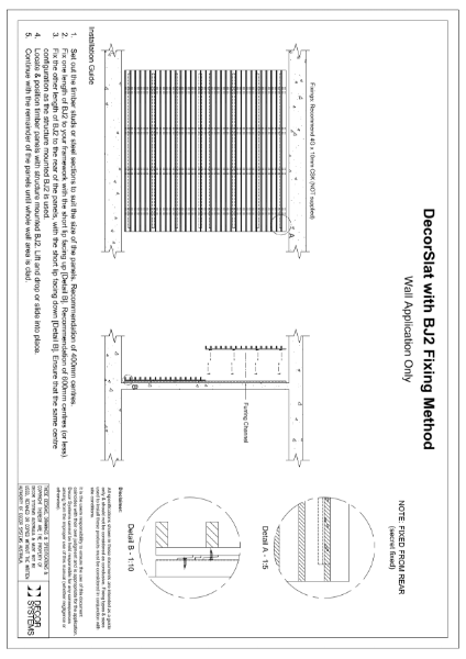 DecorSlat Installation Guidelines