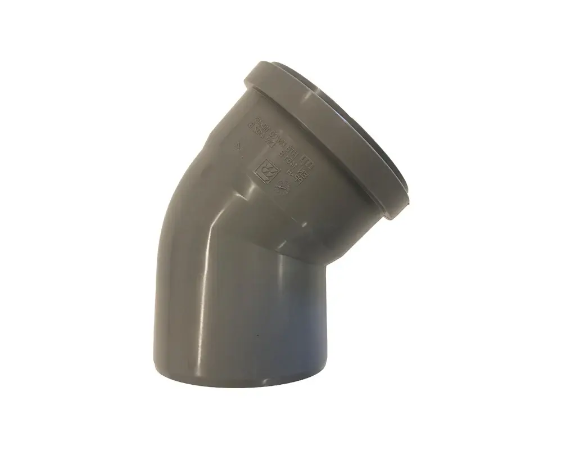 Radonsikring - Radon 110mm 45° bend