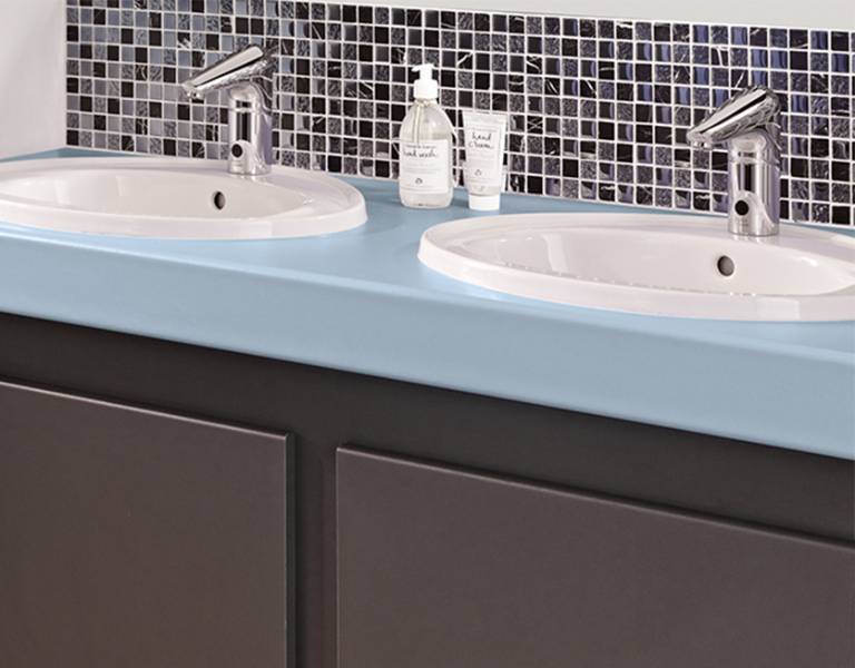 Vanities | Solid Surface H4 Profile, Factory Plumbed
