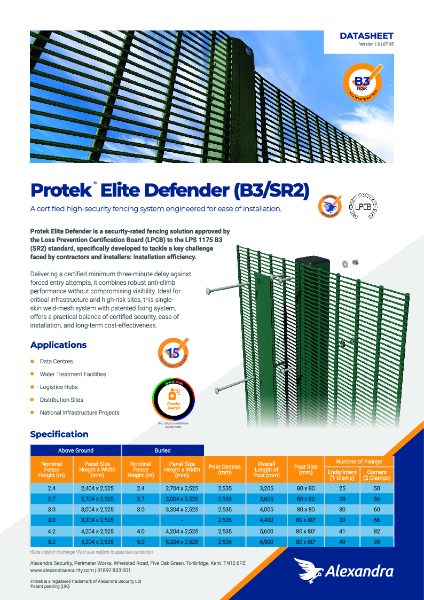 protek-elite-defender-sr2-datasheet