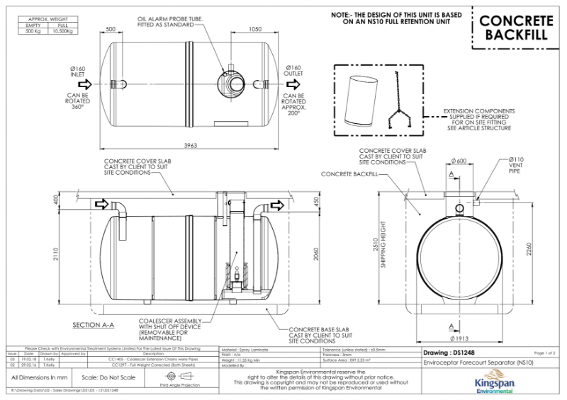 Forecourt Separator - 160