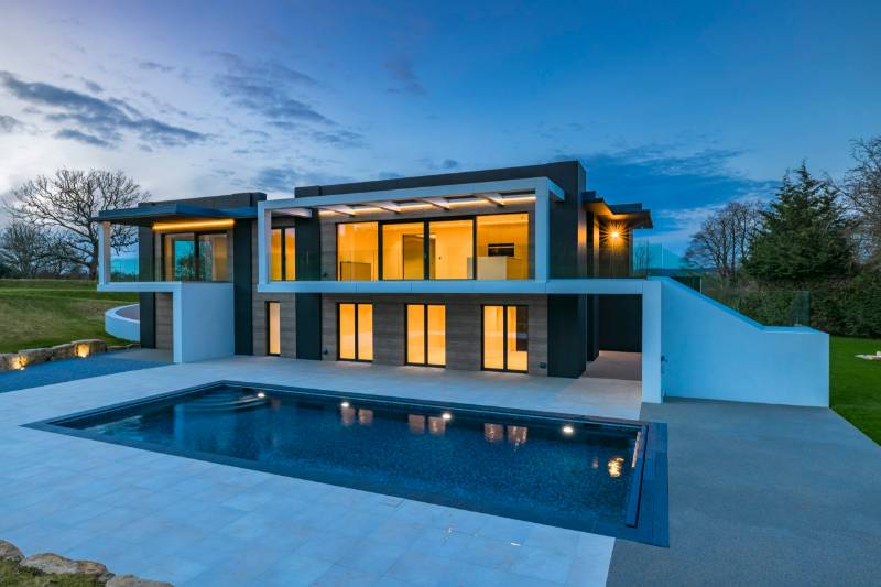 Rockpanel enhances award winning, luxury low energy home