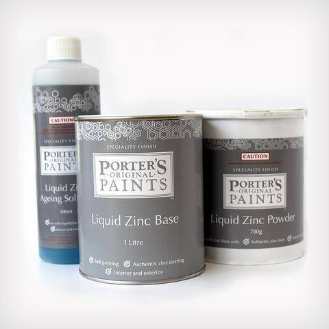 Porter's Liquid Zinc and Zinc Ageing Solution