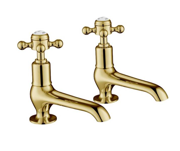 Grosvenor Cross Long Nose Basin Taps