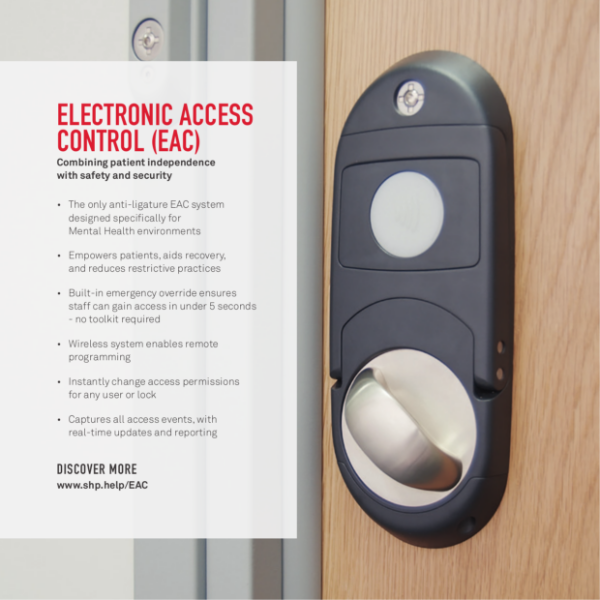Electronic Access Control for mental health