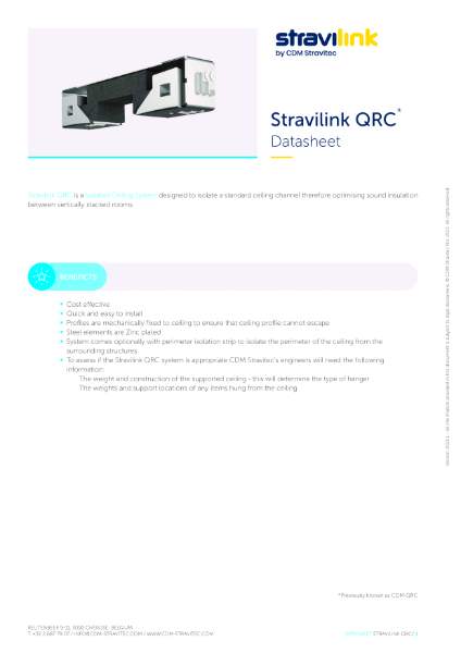 Datasheet - Stravilink QR (EU)