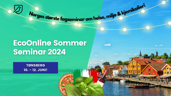 Norges største fagseminar om helse, miljø, bærekraft & kjemikalier!