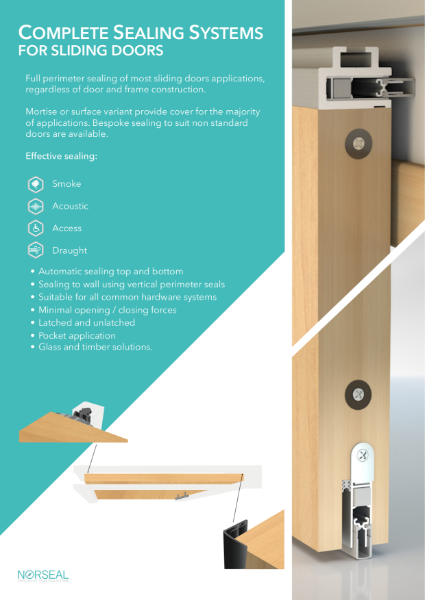 Complete Acoustic Sealing Solution for Sliding Doors