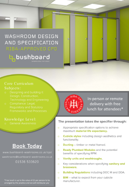 Washroom Design and Specification CPD Synopsis