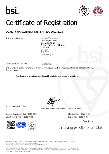 ISO9001:2015 Quality Management System