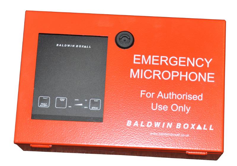 Emergency Fire Microphone