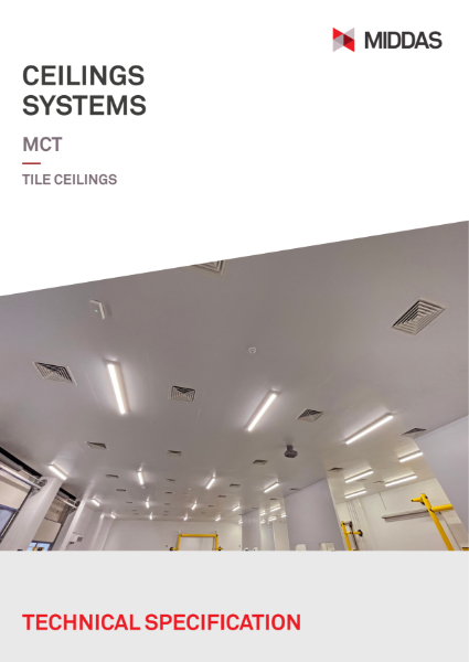 MCT Tile Ceiling - Technical Specification