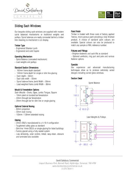 Timber Sliding Sash Windows